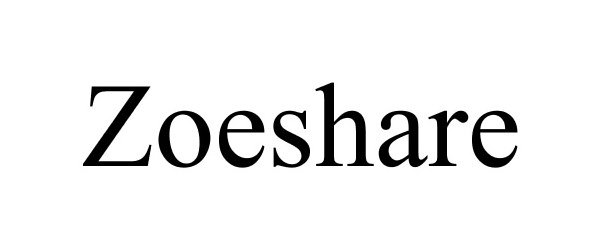 Trademark Logo ZOESHARE