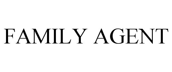 Trademark Logo FAMILY AGENT