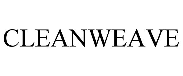 Trademark Logo CLEANWEAVE