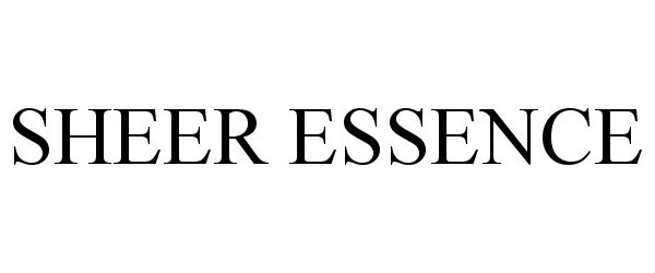 Trademark Logo SHEER ESSENCE