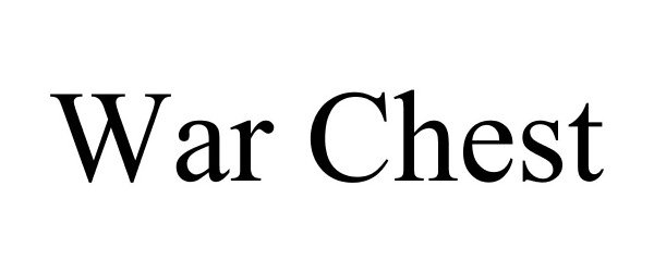 Trademark Logo WAR CHEST