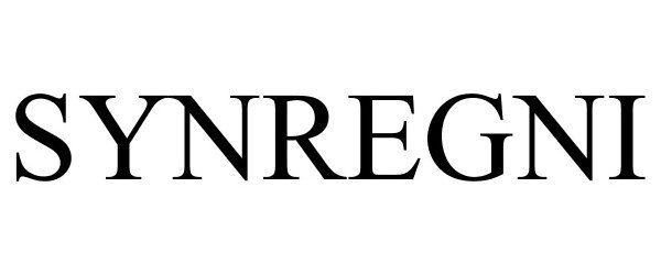 Trademark Logo SYNREGNI