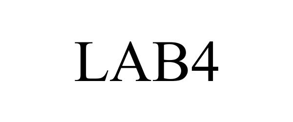 Trademark Logo LAB4