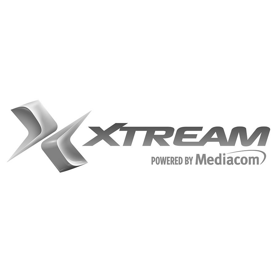 Trademark Logo X XTREAM POWERED BY MEDIACOM