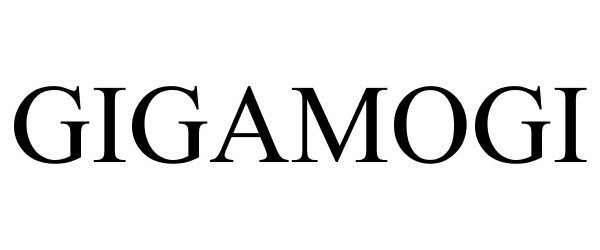 Trademark Logo GIGAMOGI
