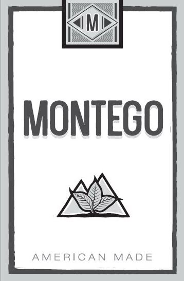 Trademark Logo M MONTEGO AMERICAN MADE