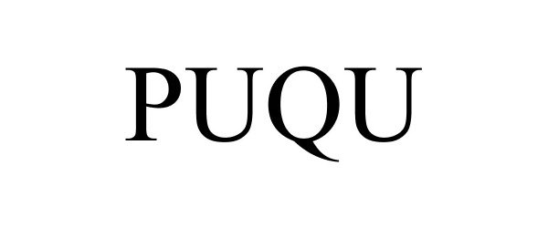 Trademark Logo PUQU