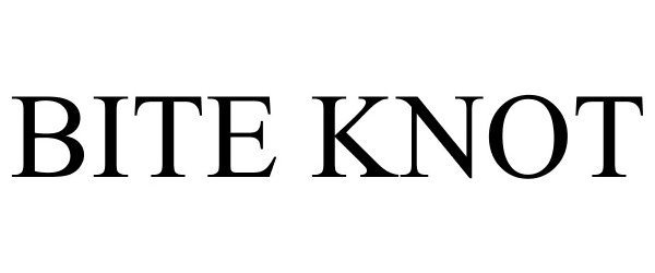 Trademark Logo BITE KNOT