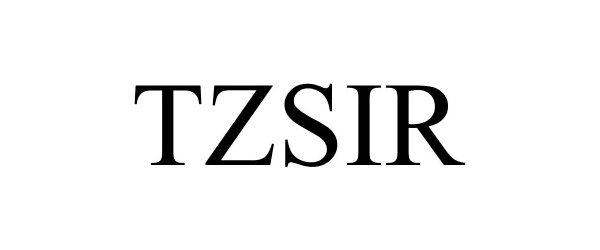 Trademark Logo TZSIR