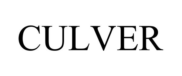 Trademark Logo CULVER