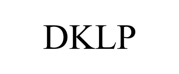 Trademark Logo DKLP