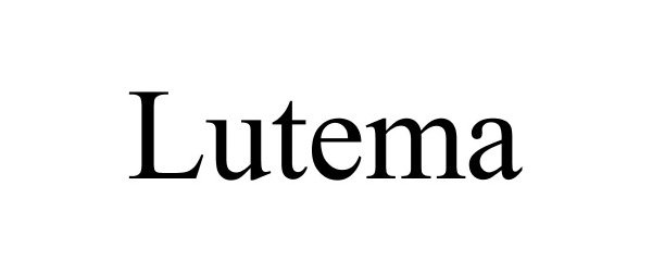 Trademark Logo LUTEMA