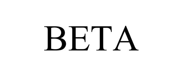 Trademark Logo BETA