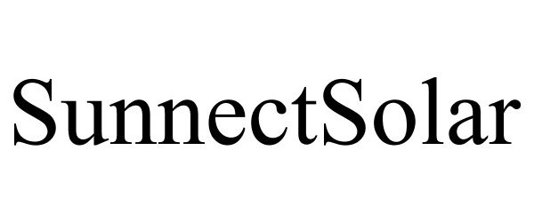Trademark Logo SUNNECTSOLAR