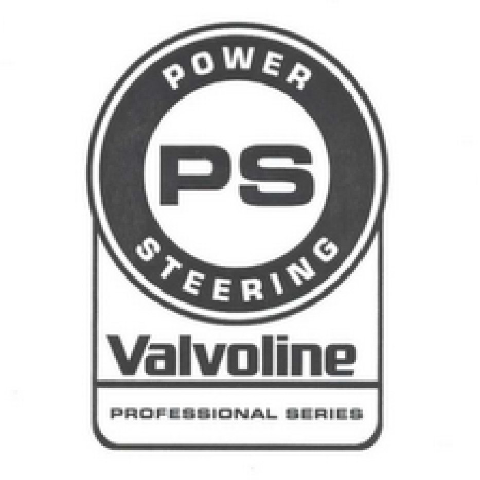 Trademark Logo PS POWER STEERING VALVOLINE PROFESSIONAL SERIES