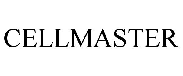 Trademark Logo CELLMASTER