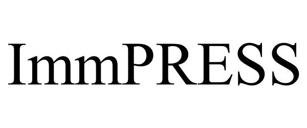 Trademark Logo IMMPRESS