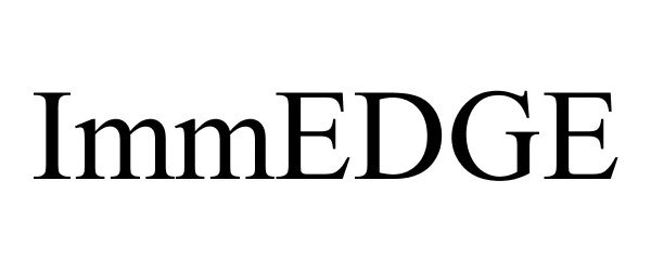 Trademark Logo IMMEDGE