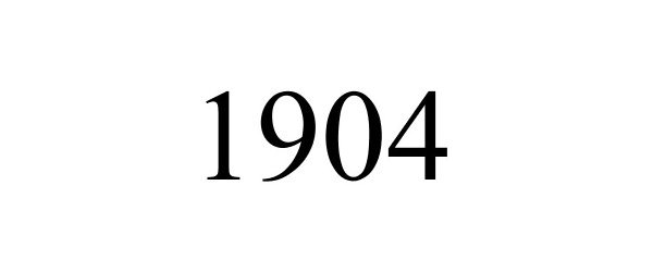 Trademark Logo 1904