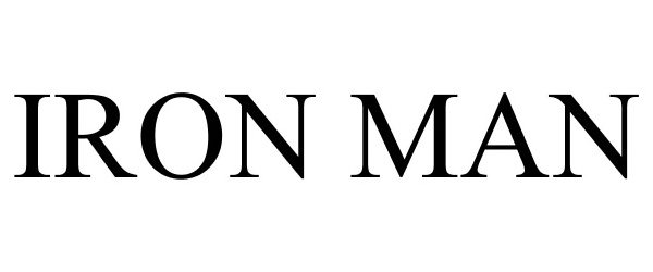 Trademark Logo IRON MAN