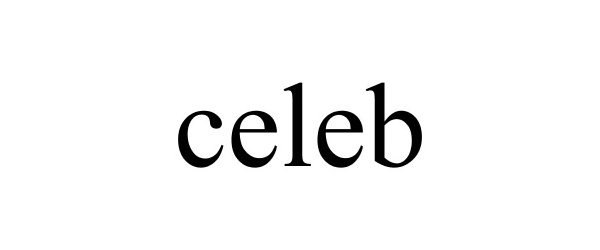 Trademark Logo CELEB