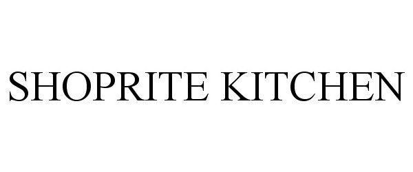 Trademark Logo SHOPRITE KITCHEN