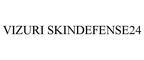 Trademark Logo VIZURI SKINDEFENSE24