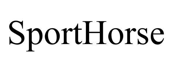  SPORTHORSE