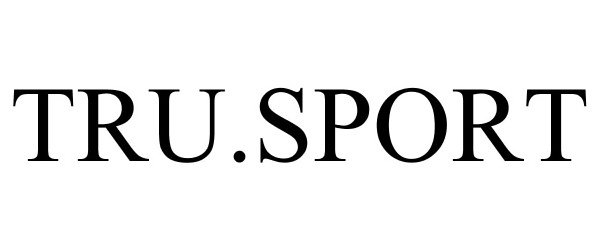Trademark Logo TRU.SPORT