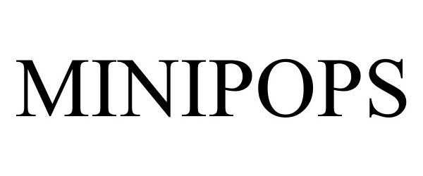 Trademark Logo MINIPOPS