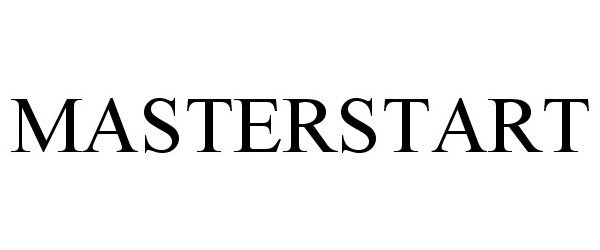 Trademark Logo MASTERSTART