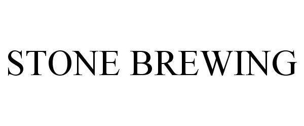 Trademark Logo STONE BREWING