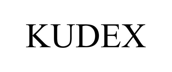 Trademark Logo KUDEX