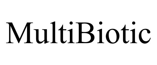 Trademark Logo MULTIBIOTIC