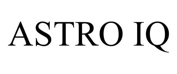 Trademark Logo ASTRO IQ
