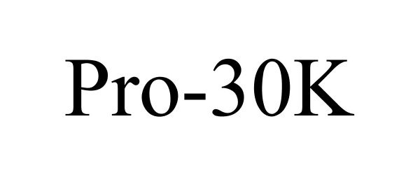Trademark Logo PRO-30K