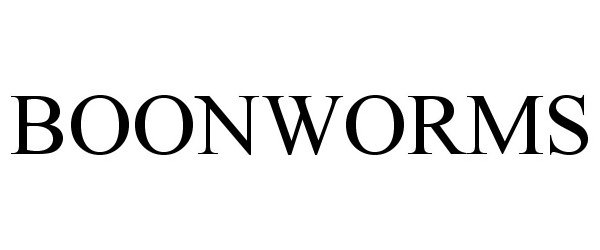 Trademark Logo BOONWORMS