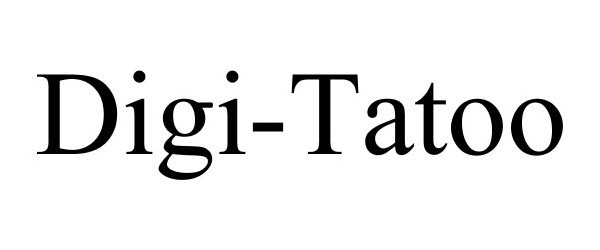Trademark Logo DIGI-TATOO