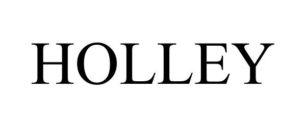 Trademark Logo HOLLEY