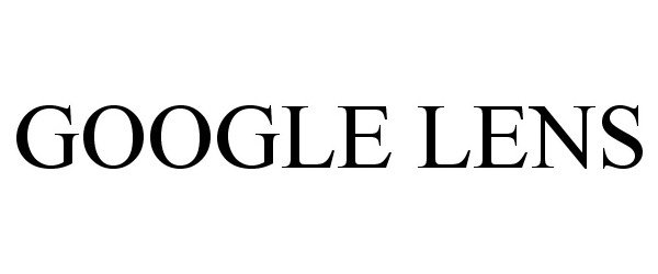 Trademark Logo GOOGLE LENS