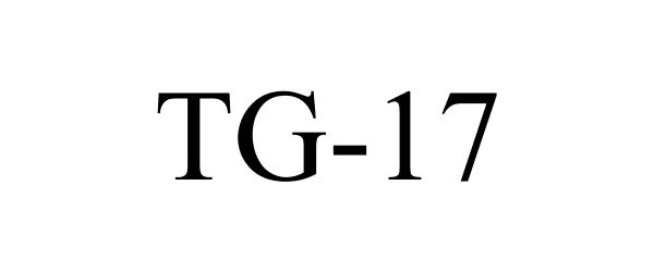 Trademark Logo TG-17