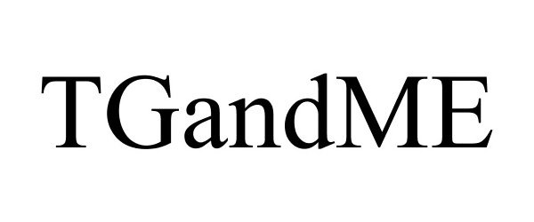 Trademark Logo TGANDME