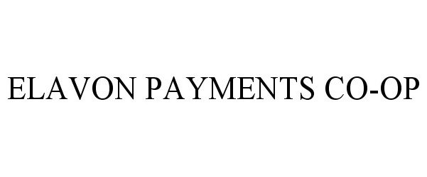  ELAVON PAYMENTS CO-OP