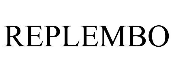 Trademark Logo REPLEMBO