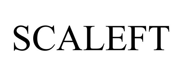 Trademark Logo SCALEFT