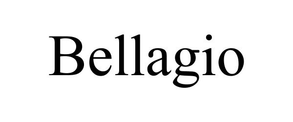 Trademark Logo BELLAGIO