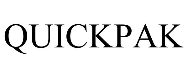 Trademark Logo QUICKPAK