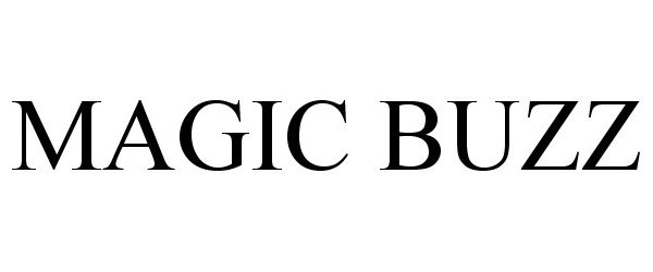Trademark Logo MAGIC BUZZ