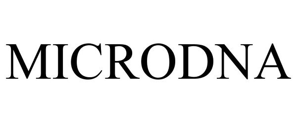 Trademark Logo MICRODNA