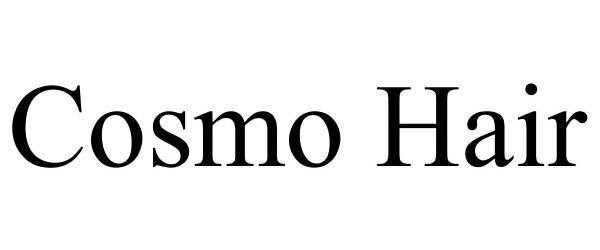 Trademark Logo COSMO HAIR